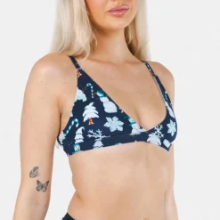 The Big Blizzard - Naughty Snowmen Boob Hammock™ Triangle Bralette