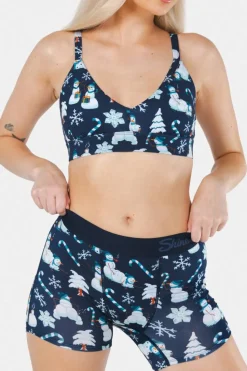 The Big Blizzard - Naughty Snowmen Women’s Boxers
