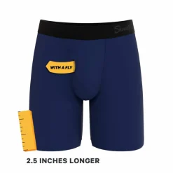 The Big Blue - Navy Ball Hammock® Boxer - Long Leg