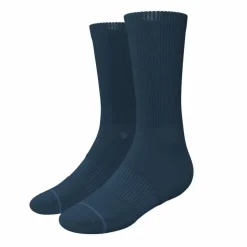 The Big Blue - Navy Heel Hammock™ Crew Socks