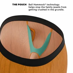 The Big Deck Energy - Shinesty X Middle Class Fancy Ball Hammock® Boxer - Long Leg