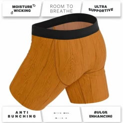 The Big Deck Energy - Shinesty X Middle Class Fancy Ball Hammock® Boxer - Long Leg