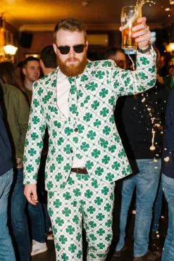The Big Mistake - Men's Four Leaf St. Patrick's Day Suit