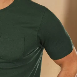 The Bistro - Forest Green Everyman™ Pocket T Shirt