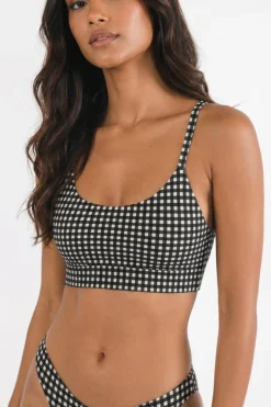 The Blackberry Bramble - Window Pane Boob Hammock™ Scoop Bralette