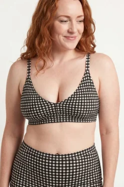 The Blackberry Bramble - Window Pane Boob Hammock™ Plunge Bralette