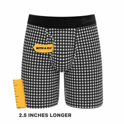 The Blackberry Bramble - Window Pane Ball Hammock® Boxer - Long Leg