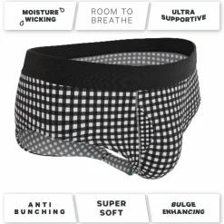 The Blackberry Bramble - Window Pane Ball Hammock® Pouch Underwear Briefs