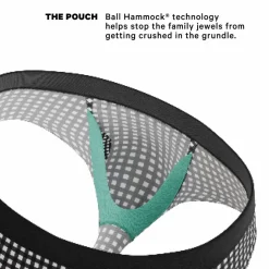 The Blackberry Bramble - Window Pane Ball Hammock® Pouch Underwear Briefs