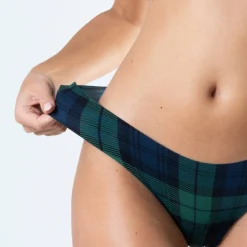 The Black Watch - Tartan Plaid Seamless Thong