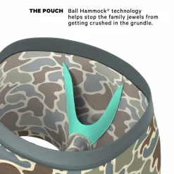 The Blender - Grey Duck Camo Ball Hammock® Pouch Underwear