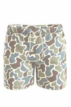 The Blender - Grey Duck Camo Ball Hammock® Pouch 5" Swim Trunks