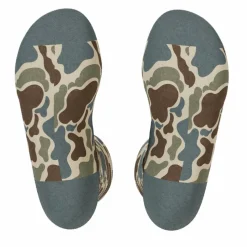The Blender - Grey Duck Camo Heel Hammock™ Crew Socks