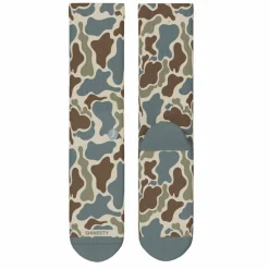 The Blender - Grey Duck Camo Heel Hammock™ Crew Socks