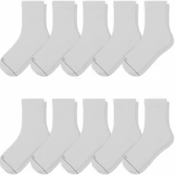 The Blizzard - Heel Hammock™ Quarter Crew Socks 10 Pack