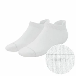 The Blizzard - Plain White Heel Hammock™ Ankle Socks