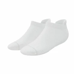 The Blizzard - Plain White Heel Hammock™ Ankle Socks