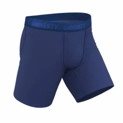 The Bloom Moon - Tonal Navy Ball Hammock® Boxer - Long Leg