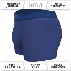 The Bloom Moon - Tonal Navy Ball Hammock® Pouch Trunks Underwear
