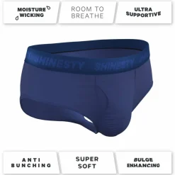The Bloom Moon - Tonal Navy Ball Hammock® Pouch Underwear Briefs