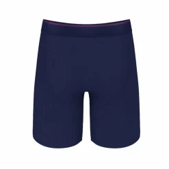 The Blueberry Pie - Red Tip Navy Ball Hammock® Boxer - Long Leg