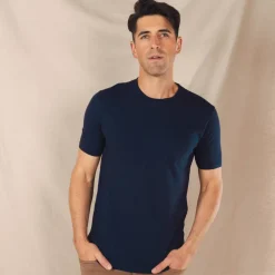 The Blues Singer - Deep Navy Everyman™ Pocket T Shirt