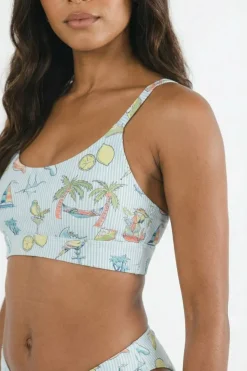 The Boat Drinks - Shinesty x Margaritaville® Boob Hammock™ Scoop Bralette