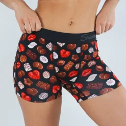 The Bonbons - Naughty Chocolates Women’s Boxers