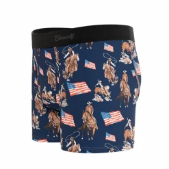 The Bootstraps & Chaps - Americana Cowboy Youth Boxer Briefs
