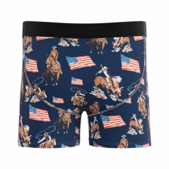 The Bootstraps & Chaps - Americana Cowboy Youth Boxer Briefs