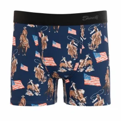 The Bootstraps & Chaps - Americana Cowboy Youth Boxer Briefs