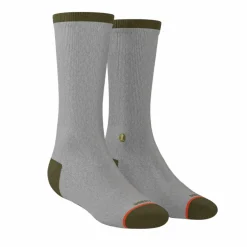 The Born To Fish - Fishing Motto Heel Hammock™ Crew Socks