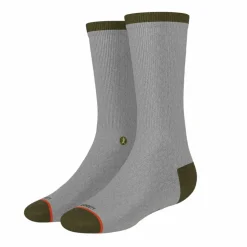 The Born To Fish - Fishing Motto Heel Hammock™ Crew Socks