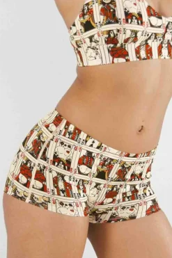 The Bottomless Blackjack - Vintage Playing Cards Modal Boyshort Underwear