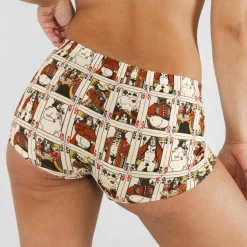 The Bottomless Blackjack - Vintage Playing Cards Modal Boyshort Underwear