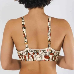 The Bottomless Blackjack - Vintage Playing Cards Boob Hammock™ Plunge Bralette