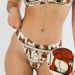 The Bottomless Blackjack - Vintage Playing Cards MicroModal Thong