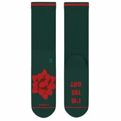 The Bow On Top - Ribbon Present Heel Hammock™ Crew Socks