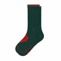 The Bow On Top - Ribbon Present Heel Hammock™ Crew Socks