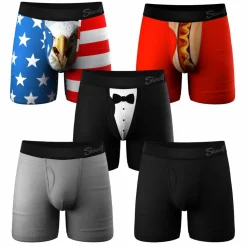 The Bread Winners - Ball Hammock® Pouch Boxer Briefs with Fly 5 Pack