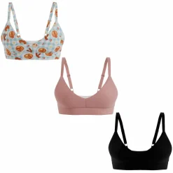 The Breakfast in Bed - Boob Hammock™ Plunge Bralette 3 Pack