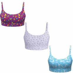 The Bright and Naughty - Women's Boob Hammock™ Bralette 3 Pack