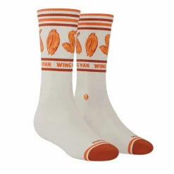 The Buffalo & Blue - Chicken Wings Heel Hammock™ Crew Socks