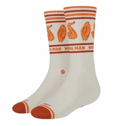 The Buffalo & Blue - Chicken Wings Heel Hammock™ Crew Socks