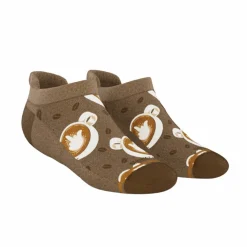 The Caf-fiend - Coffee Heel Hammock™ Ankle Socks