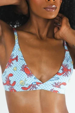 The Cajun Cookout - Summer Crabs Boob Hammock™ Triangle Bralette