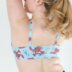 The Cajun Cookout - Summer Crabs Boob Hammock™ Plunge Bralette