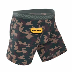 The Camo Corbina - La Matera x Shinesty Camoflauge Ball Hammock® Pouch Underwear With Fly