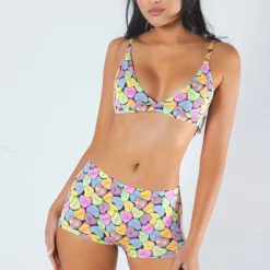 The Candy Crush - Candy Hearts Boob Hammock™ Triangle Bralette