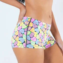 The Candy Crush - Candy Hearts Modal Boyshort Underwear